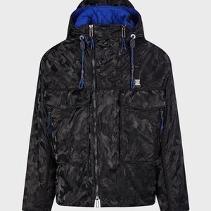 Armani Polyamide Blouson Camoflague Jacket